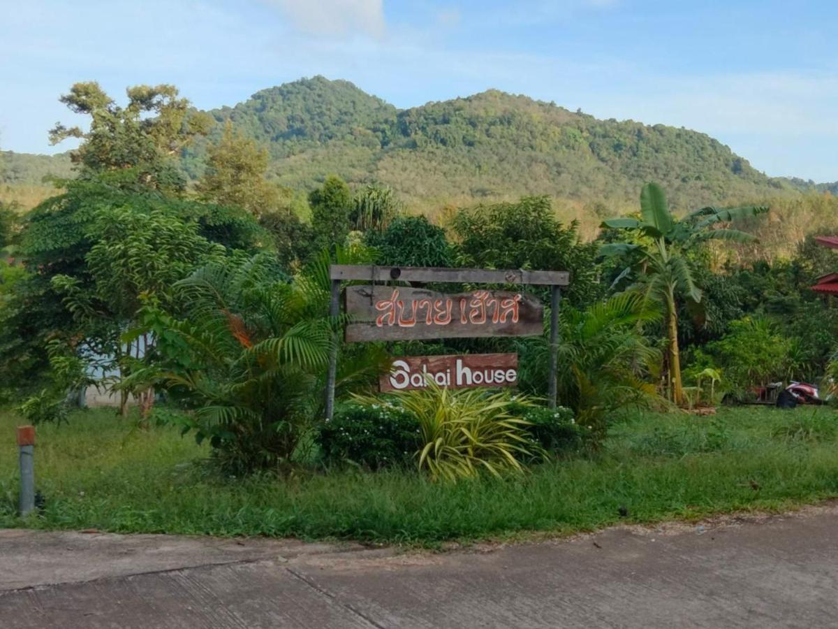 Sabai House Bungalow Koh Yao Noi Exterior foto